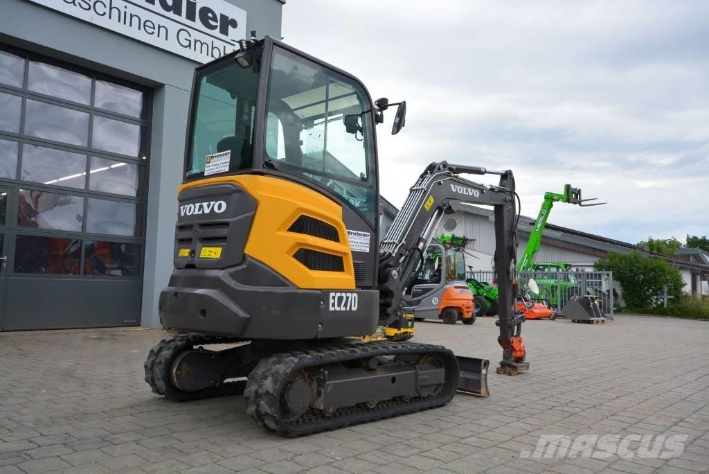 Volvo EC 27 D Mini ekskavatori < 7 t