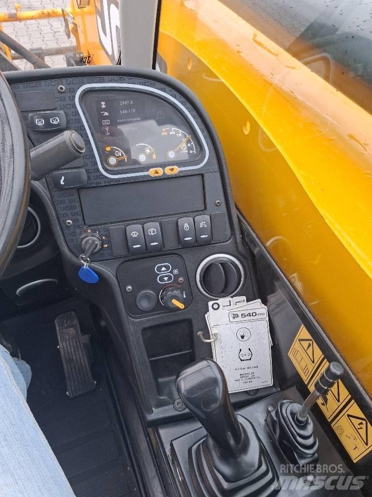 JCB 540-170 Teleskopiskie manipulatori