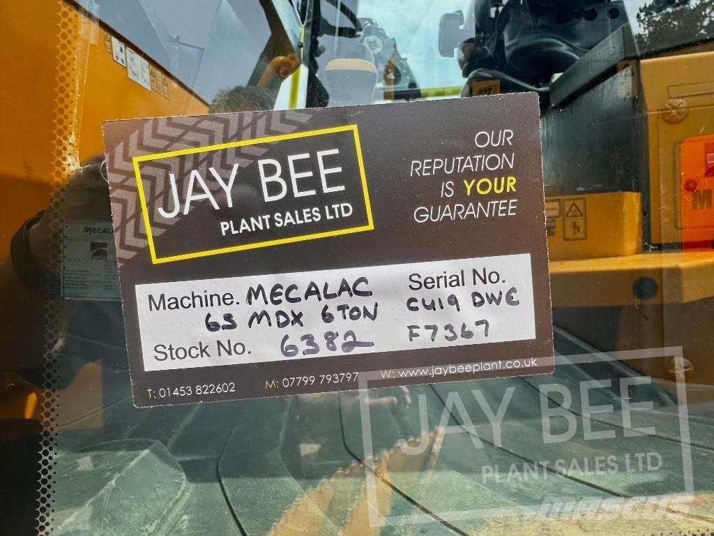 Mecalac 6 MDX Mini pašizgāzēji