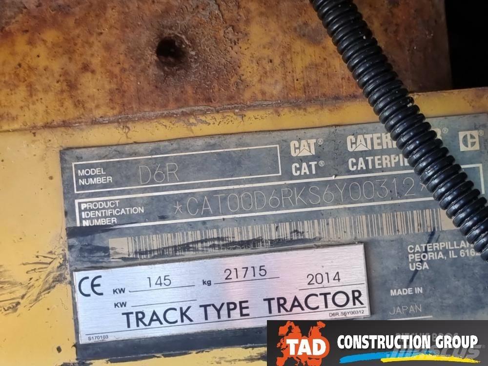 CAT D 6 R Kāpurķēžu buldozeri