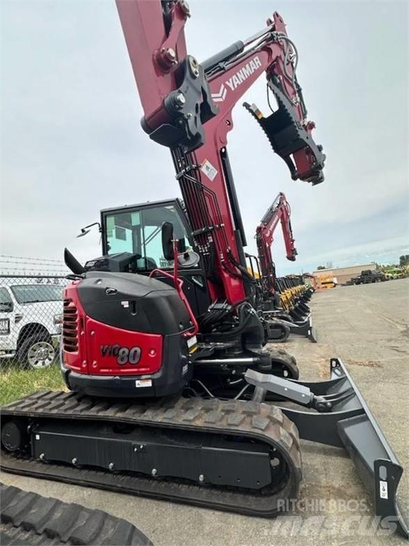 Yanmar VIO80-1A Kāpurķēžu ekskavatori