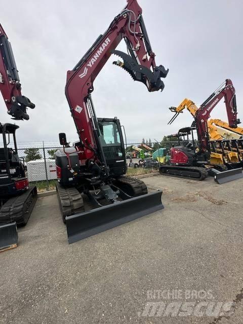 Yanmar VIO80-1A Kāpurķēžu ekskavatori
