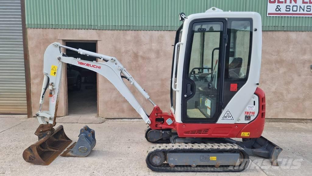 Takeuchi TB 216 A Mini ekskavatori < 7 t