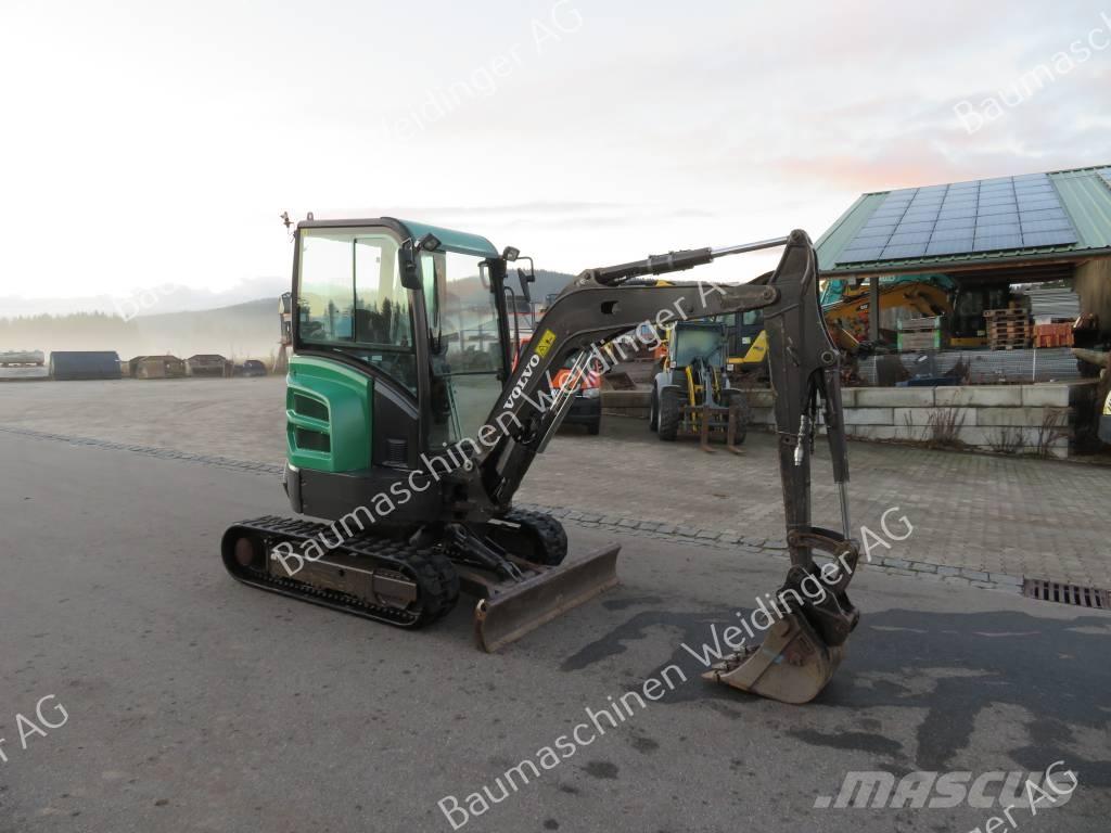 Volvo ECR 25 D Mini ekskavatori < 7 t