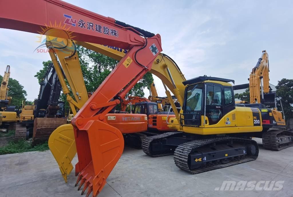Komatsu PC 200-7 Kāpurķēžu ekskavatori
