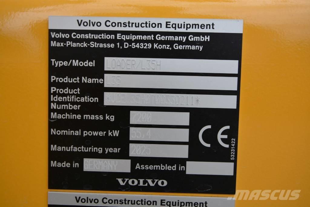Volvo L 35 H Iekrāvēji uz riteņiem