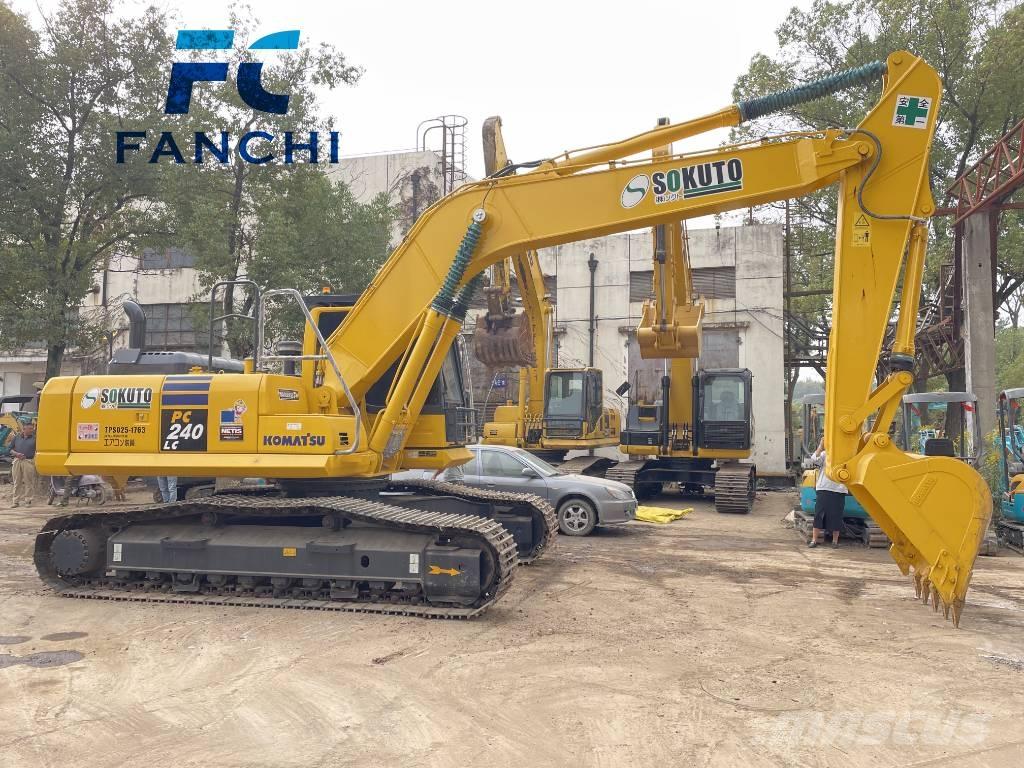 Komatsu PC 240 LC Kāpurķēžu ekskavatori