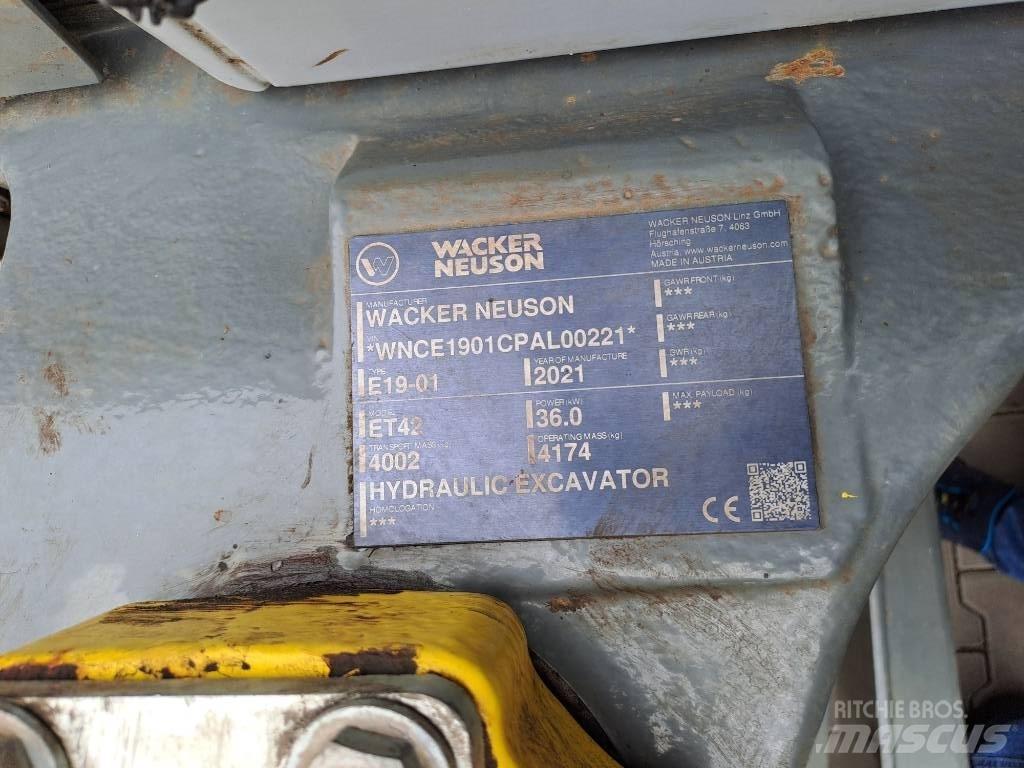 Wacker Neuson ET42 Kāpurķēžu ekskavatori