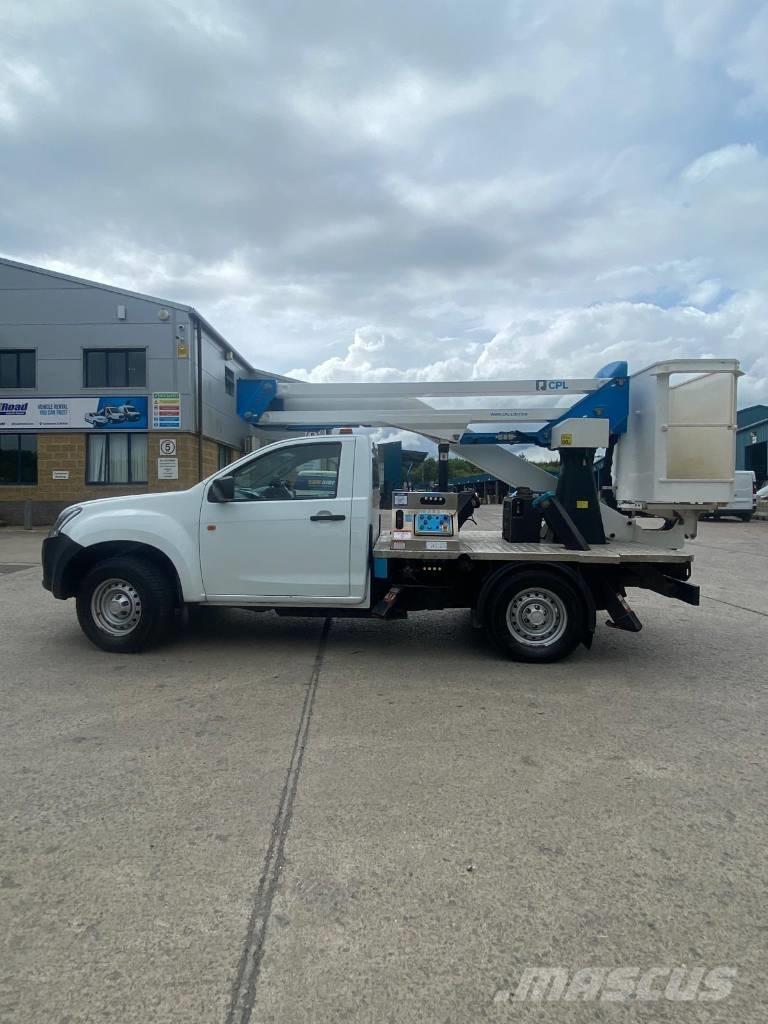 Isuzu D-Max Smagās mašīnas ar celtni