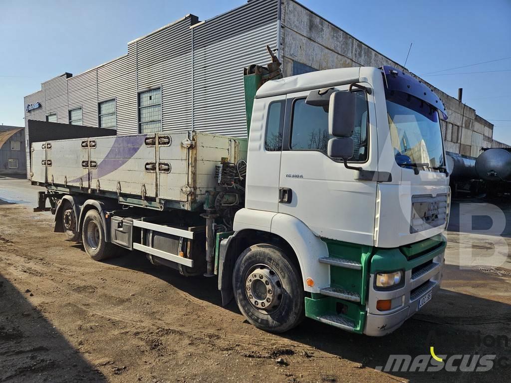 MAN TGA26.310 Platformas/izkraušana no sāniem
