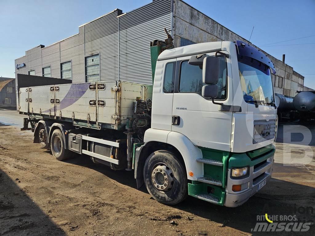 MAN TGA26.310 Platformas/izkraušana no sāniem