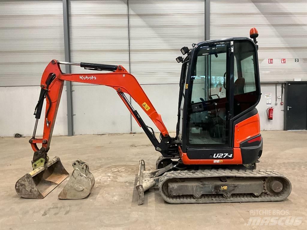 Kubota U 27-4 Mini ekskavatori < 7 t