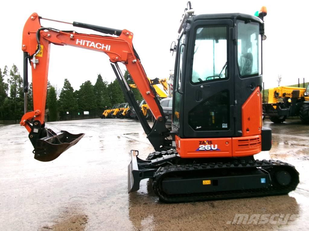 Hitachi Zaxis 26 U Mini ekskavatori < 7 t