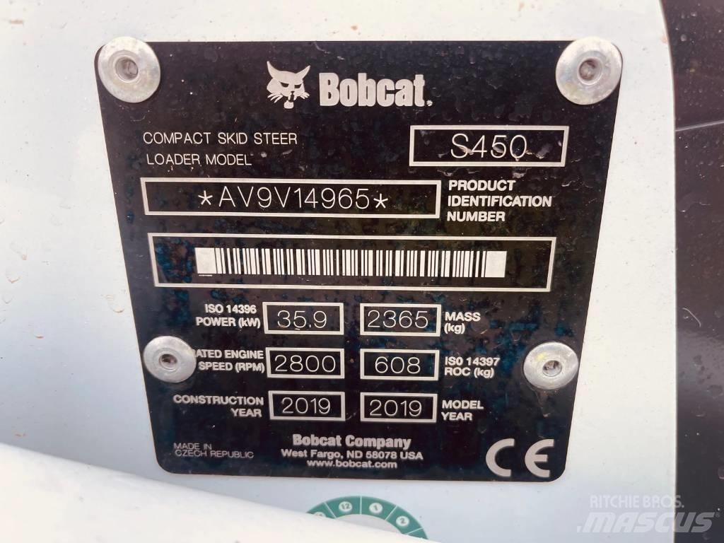 Bobcat S 450 Lietoti riteņu kompaktiekrāvēji