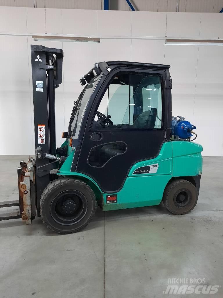 Mitsubishi FG35NT LPG tehnika