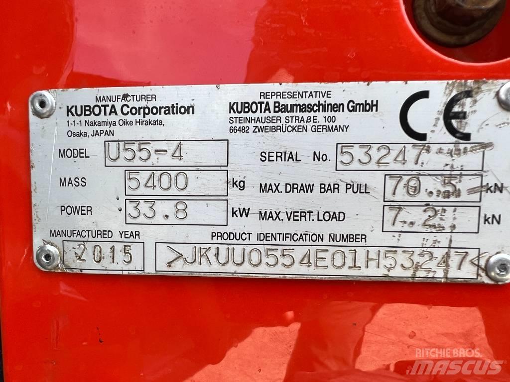Kubota U 55-4 Mini ekskavatori < 7 t