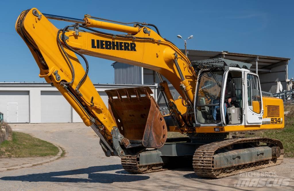 Liebherr R 934 C Kāpurķēžu ekskavatori