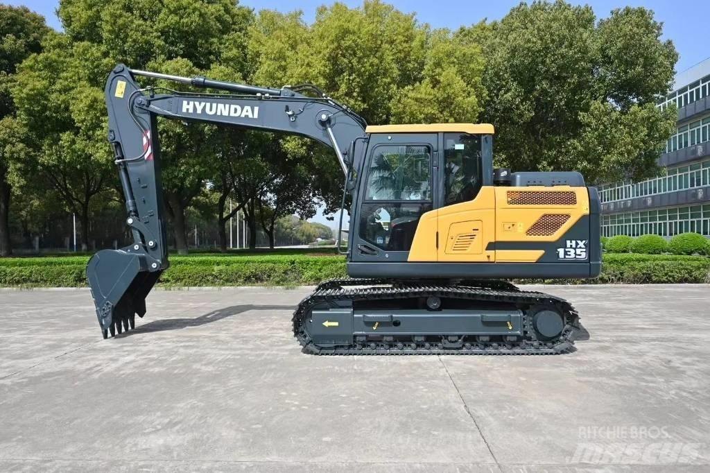Hyundai HX135 Kāpurķēžu ekskavatori