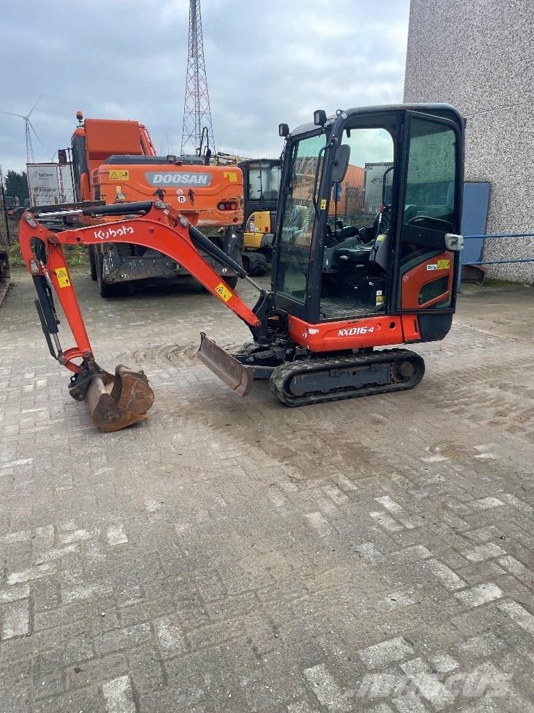 Kubota KX 016-4 Mini ekskavatori < 7 t