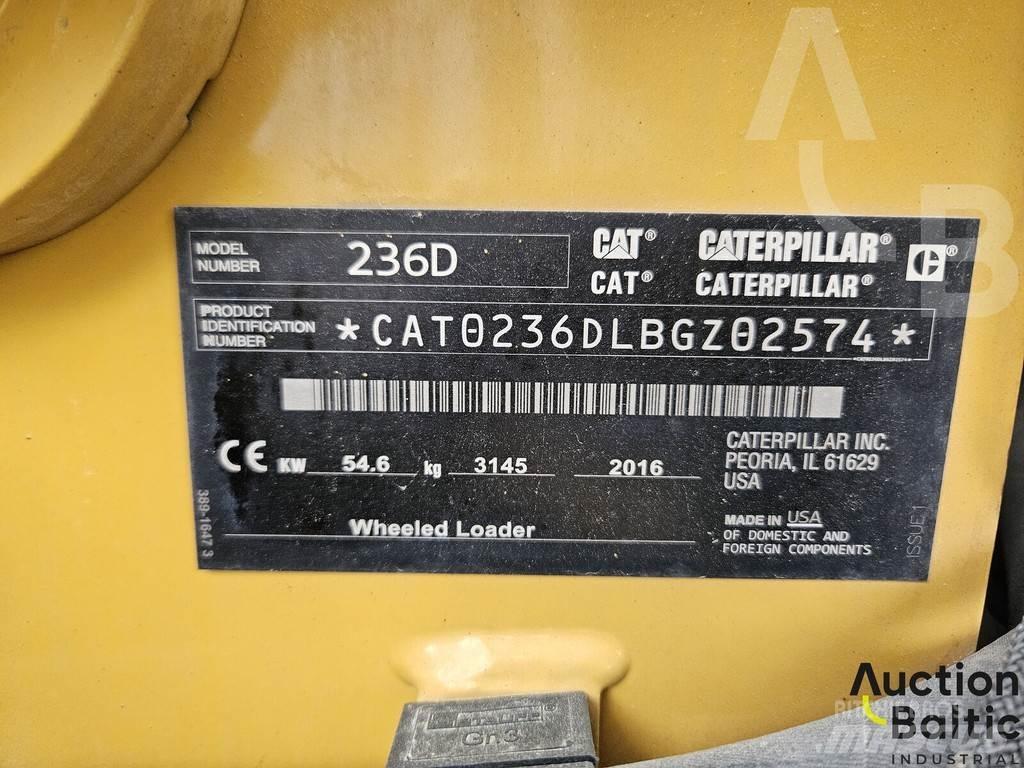 CAT 236 D Lietoti riteņu kompaktiekrāvēji