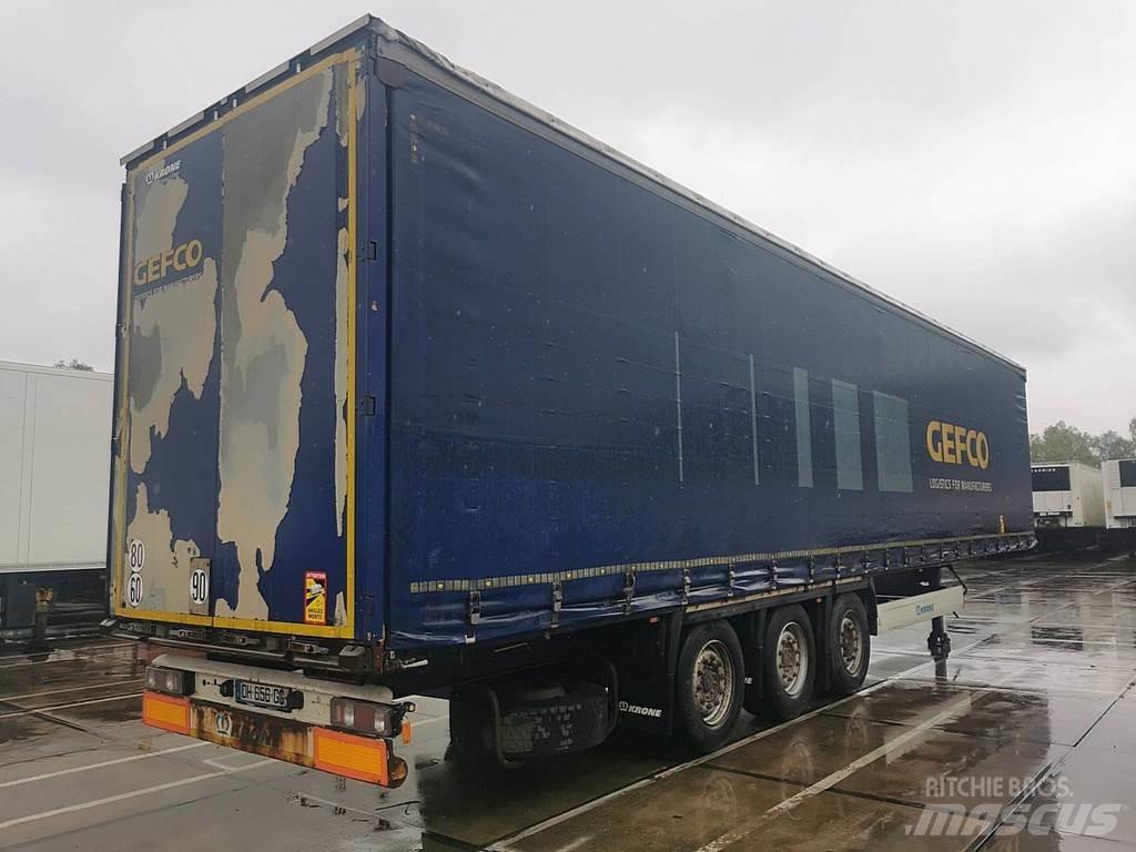 Krone SD Tents puspiekabes