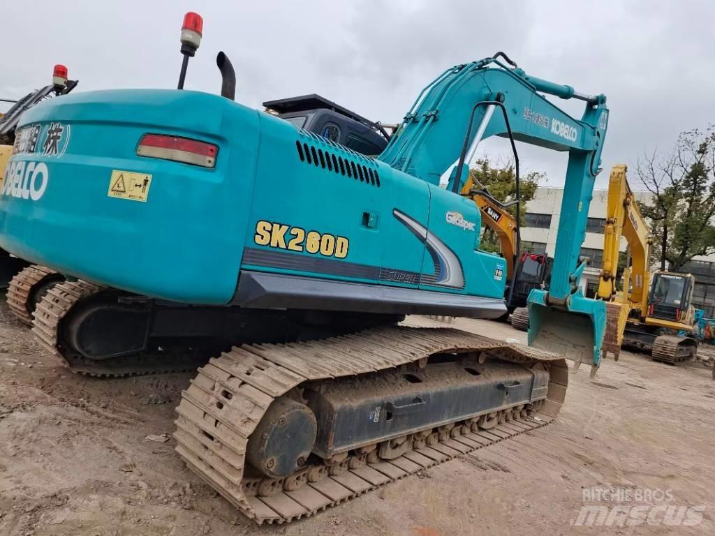 Kobelco SK 260 Kāpurķēžu ekskavatori