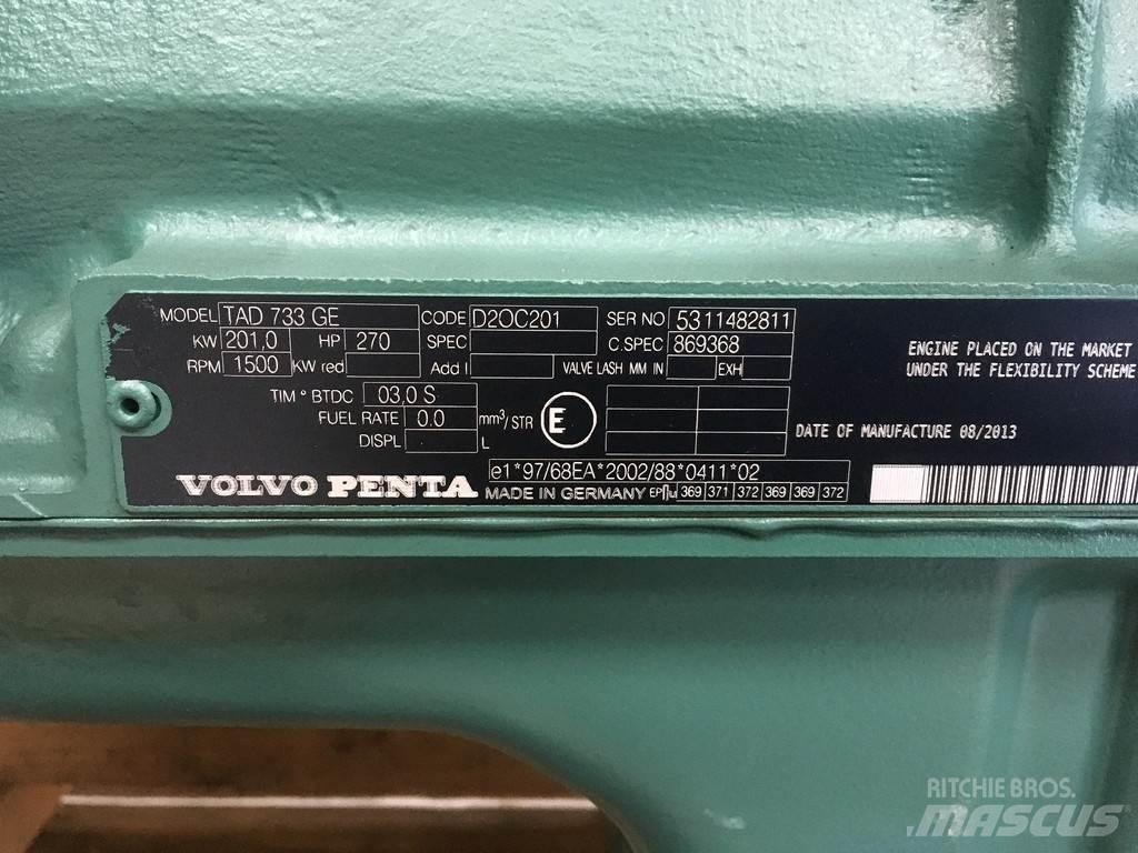 Volvo TAD733GE NEW Dzinēji