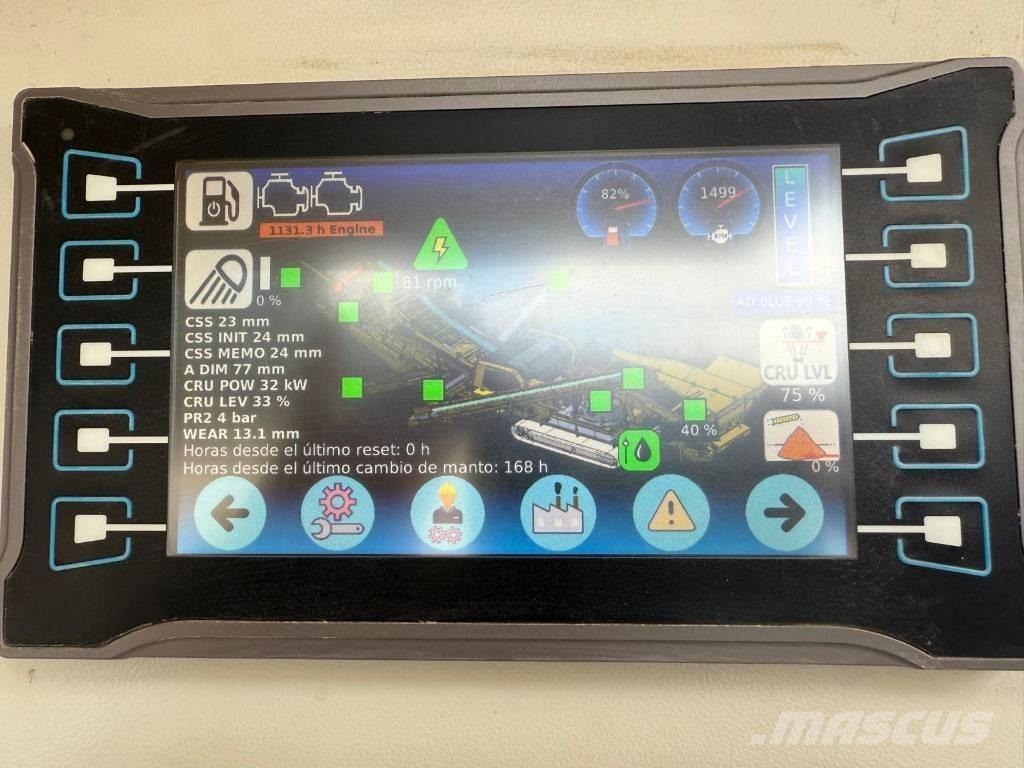 Keestrack H6e Mobilie drupinātāji