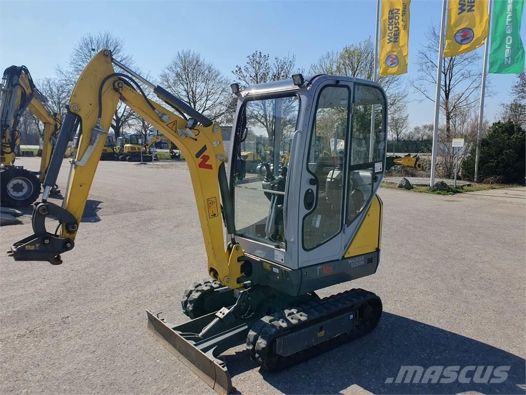 Wacker Neuson ET16 Kāpurķēžu ekskavatori