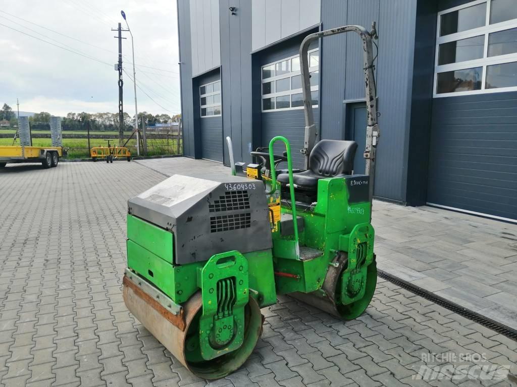 Bomag BW 100 Divvalču grunts veltņi