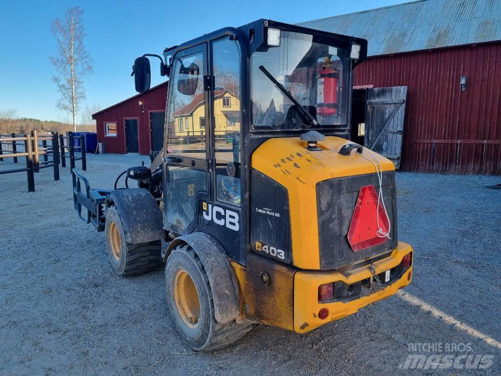 JCB 403 Lietoti riteņu kompaktiekrāvēji