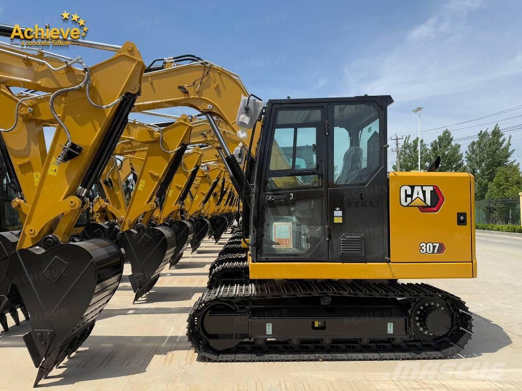 CAT 307 Kāpurķēžu ekskavatori