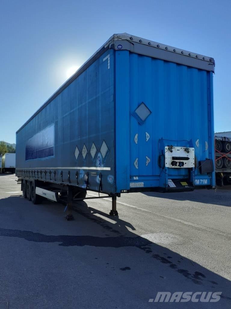 Krone Curtainsider Tents puspiekabes