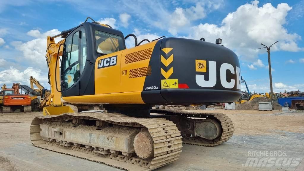 JCB JS 220 LC Kāpurķēžu ekskavatori