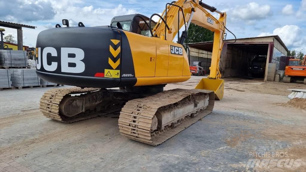 JCB JS 220 LC Kāpurķēžu ekskavatori