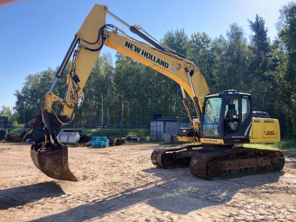 New Holland E 215 C Kāpurķēžu ekskavatori