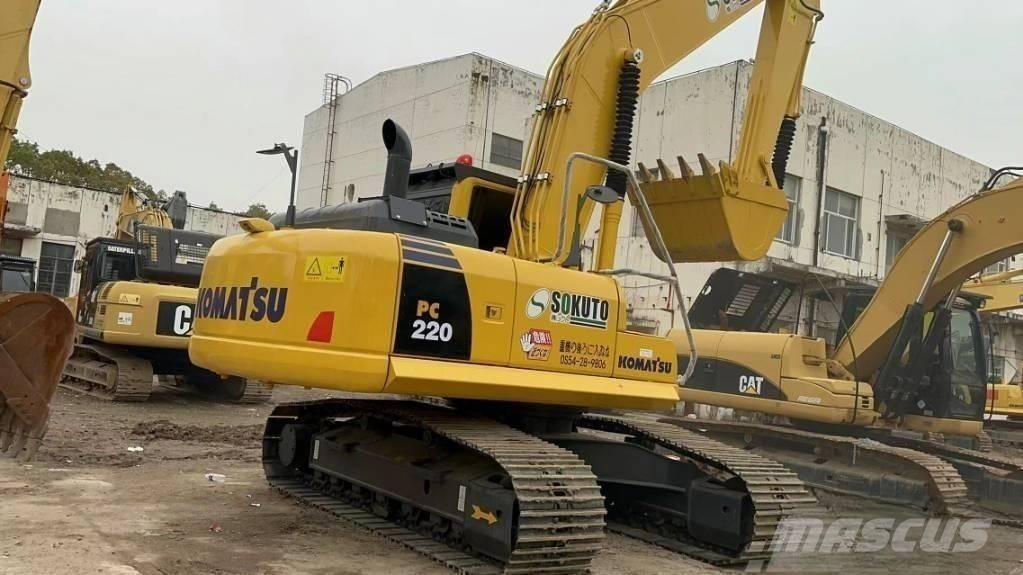 Komatsu pc220-8 Kāpurķēžu ekskavatori