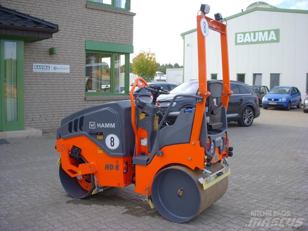 Hamm HD 8 VV Divvalču grunts veltņi