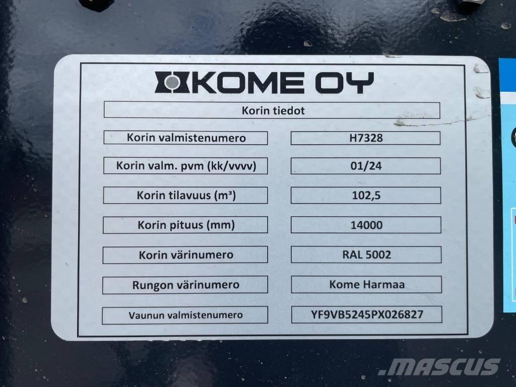 Kome BMPV-5i Skaidu pārvadāšanas treileri
