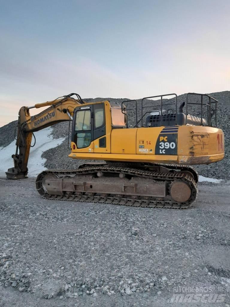 Komatsu PC390LC-8 Kāpurķēžu ekskavatori