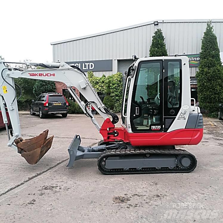 Takeuchi TB235 Mini ekskavatori < 7 t