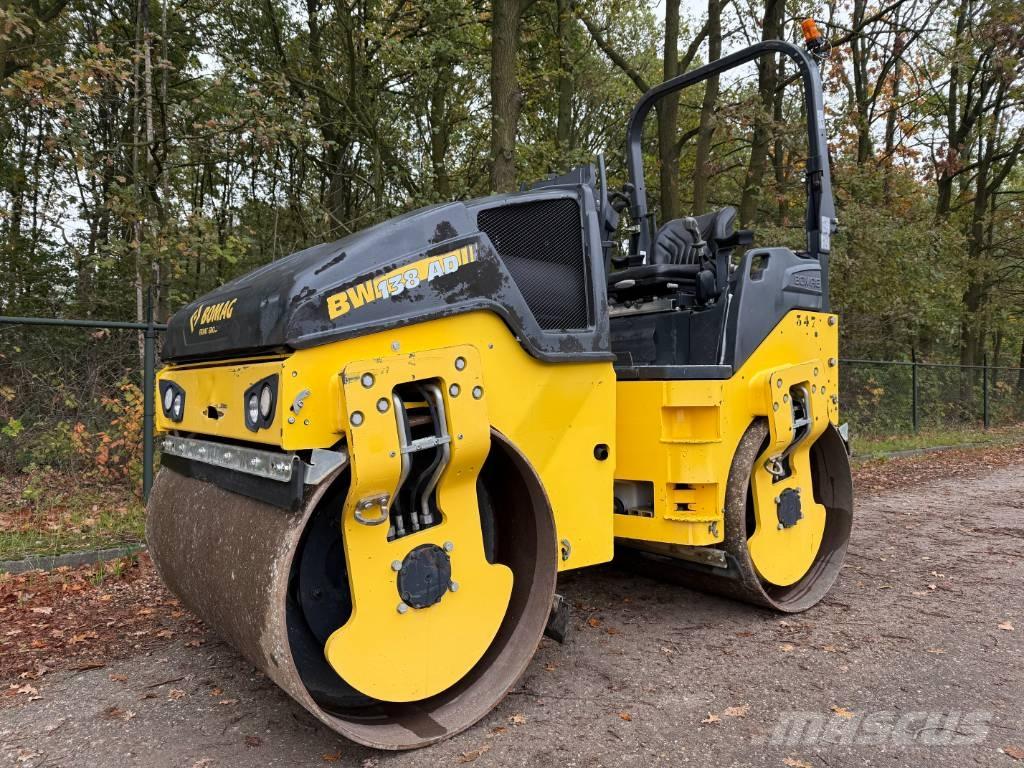 Bomag BW138AD-5 Divvalču grunts veltņi