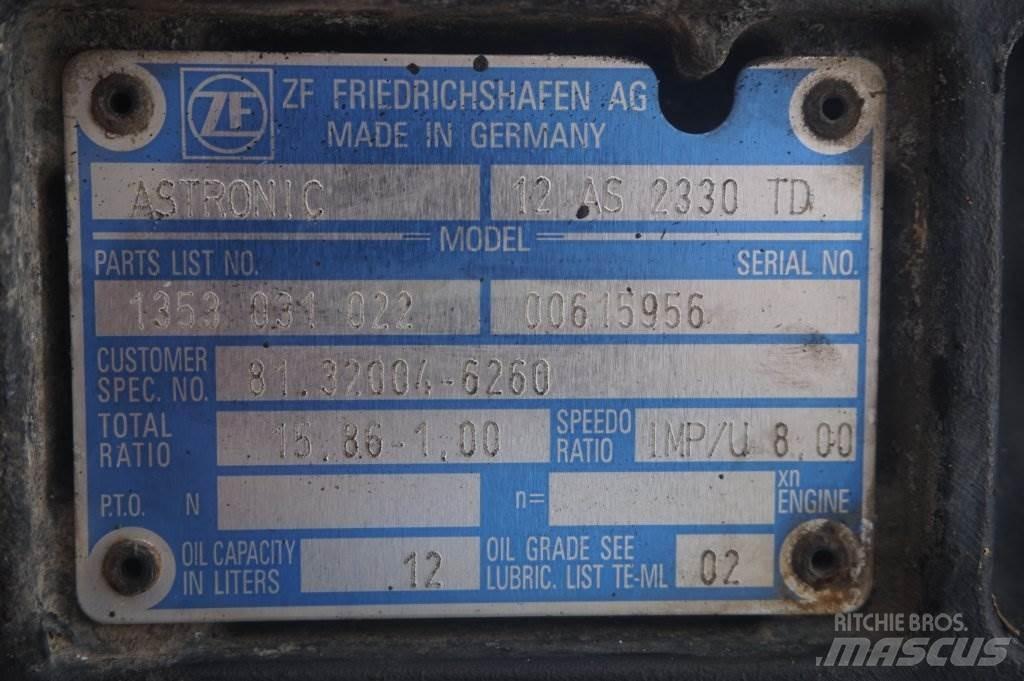 ZF 12AS2330DD TGX Pārnesumkārbas