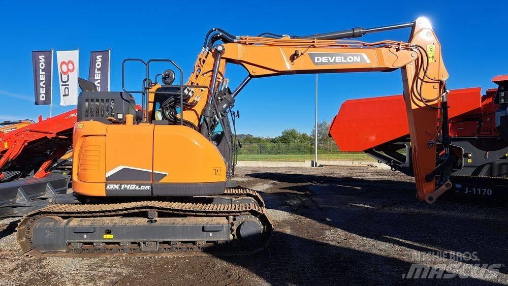 Develon DX 140 LCR-7 Kāpurķēžu ekskavatori