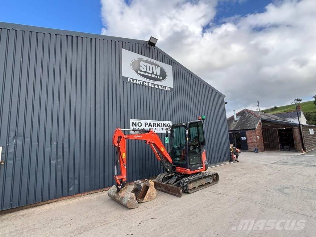 Kubota U 27 Mini ekskavatori < 7 t