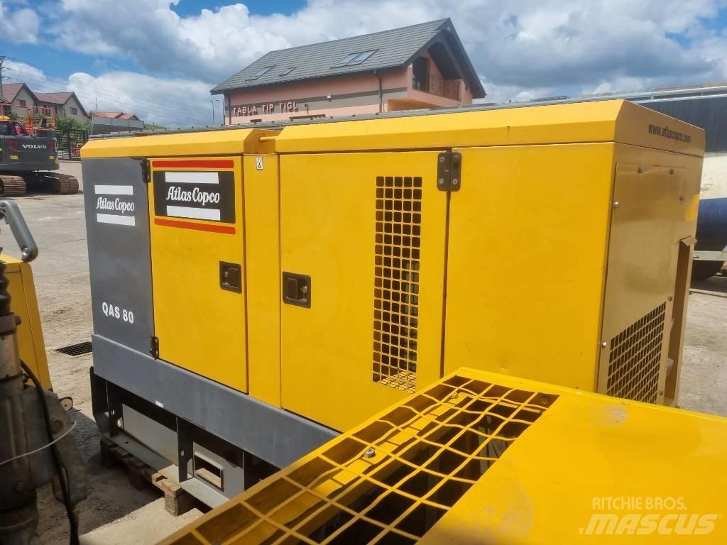 Atlas Copco QAS 80 Dīzeļģeneratori