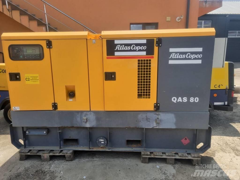 Atlas Copco QAS 80 Dīzeļģeneratori