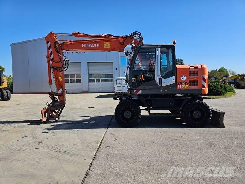 Hitachi ZX 145 W-3 Ekskavatori uz riteņiem