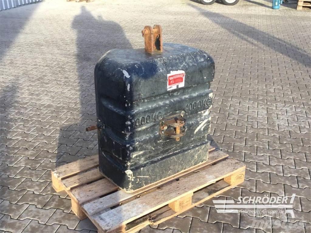  1000 KG Cits traktoru papildaprīkojums