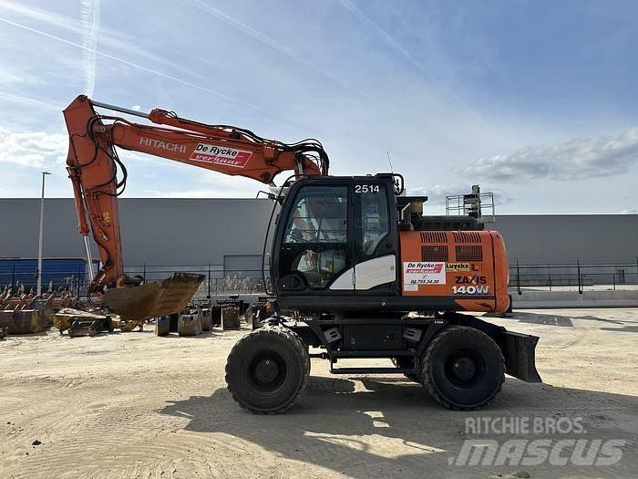Hitachi ZX140W-6 Ekskavatori uz riteņiem